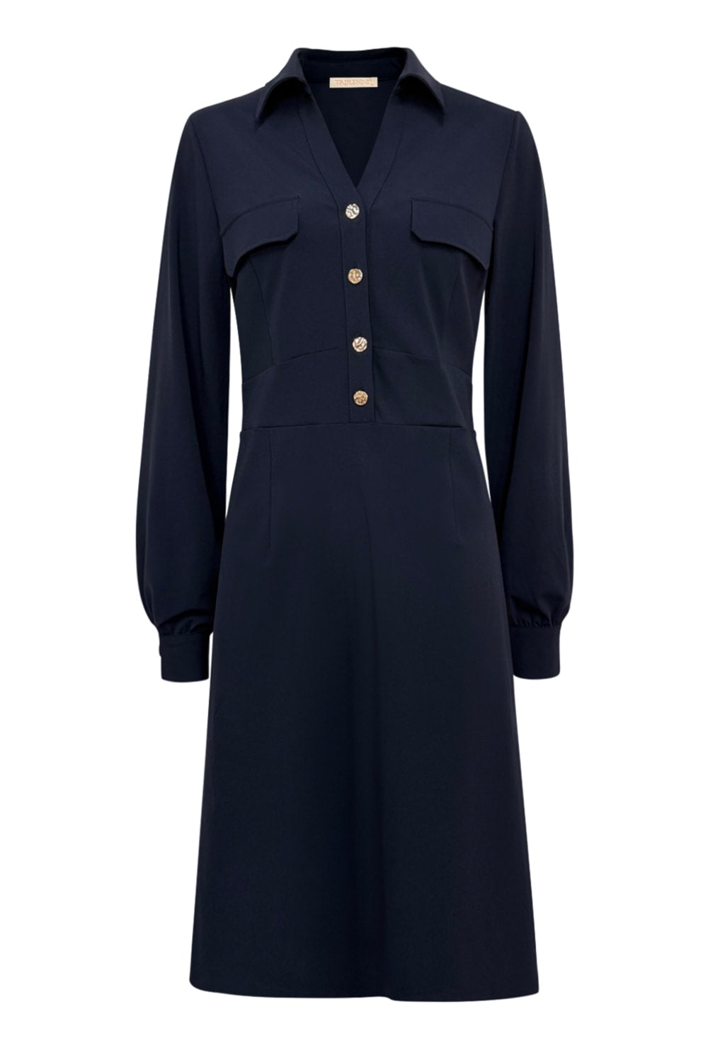 Triple Nine - Travel Jurk Melin Navy - 51810