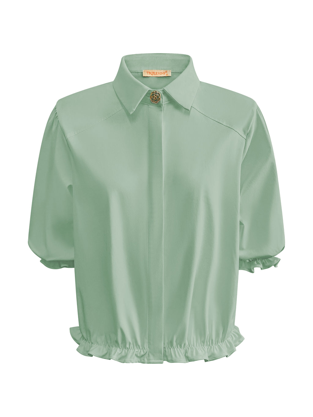 Triple Nine - Travel Blouse Dorée Salie - 5941 blouse - Est Voilà