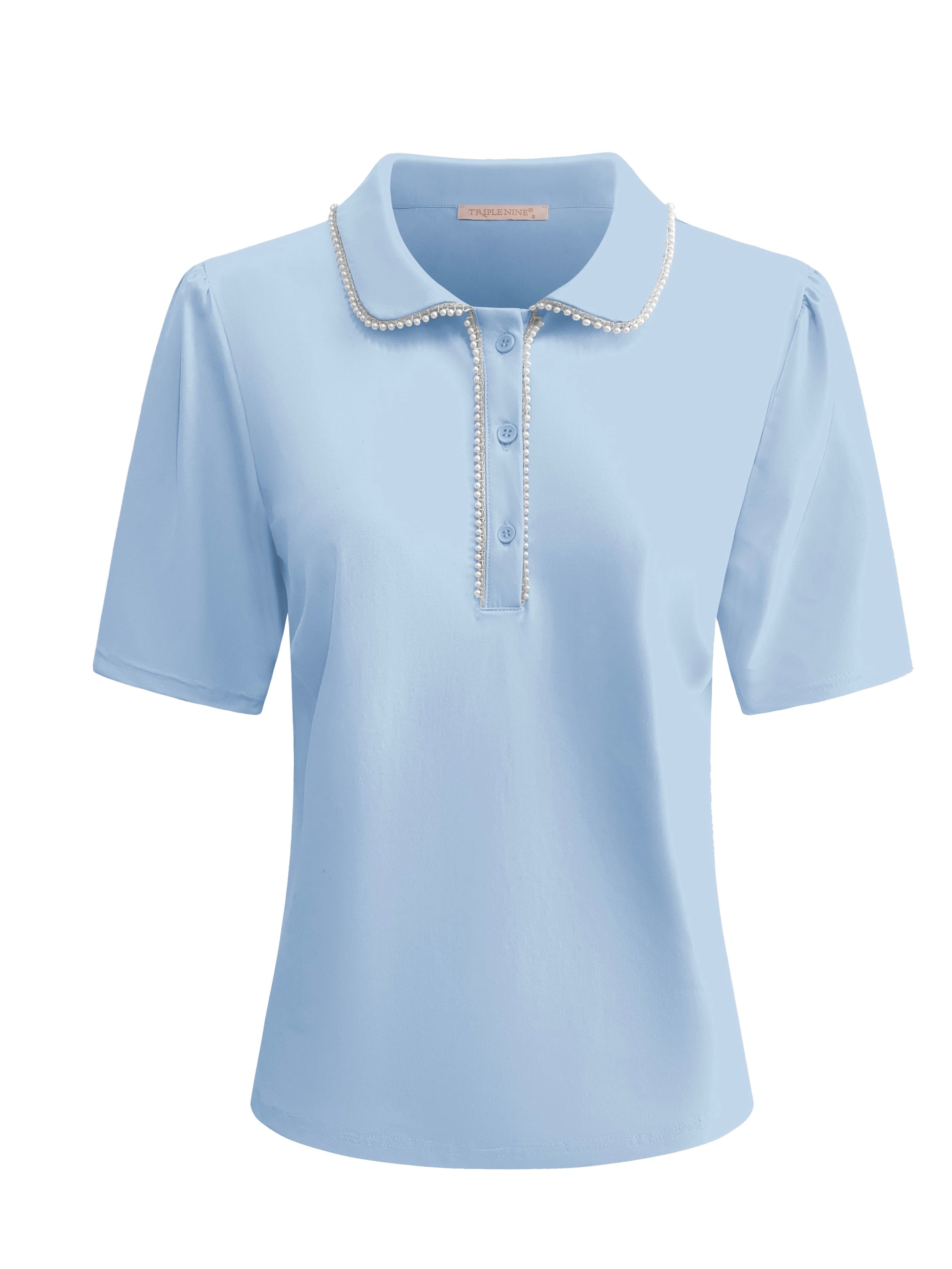 Triple Nine - Travel Top Cherie Lichtblauw - 6941 top - Est Voilà
