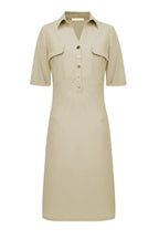 Triple Nine - Travel Jurk Valerie Beige - 51827 jurk - Est Voilà