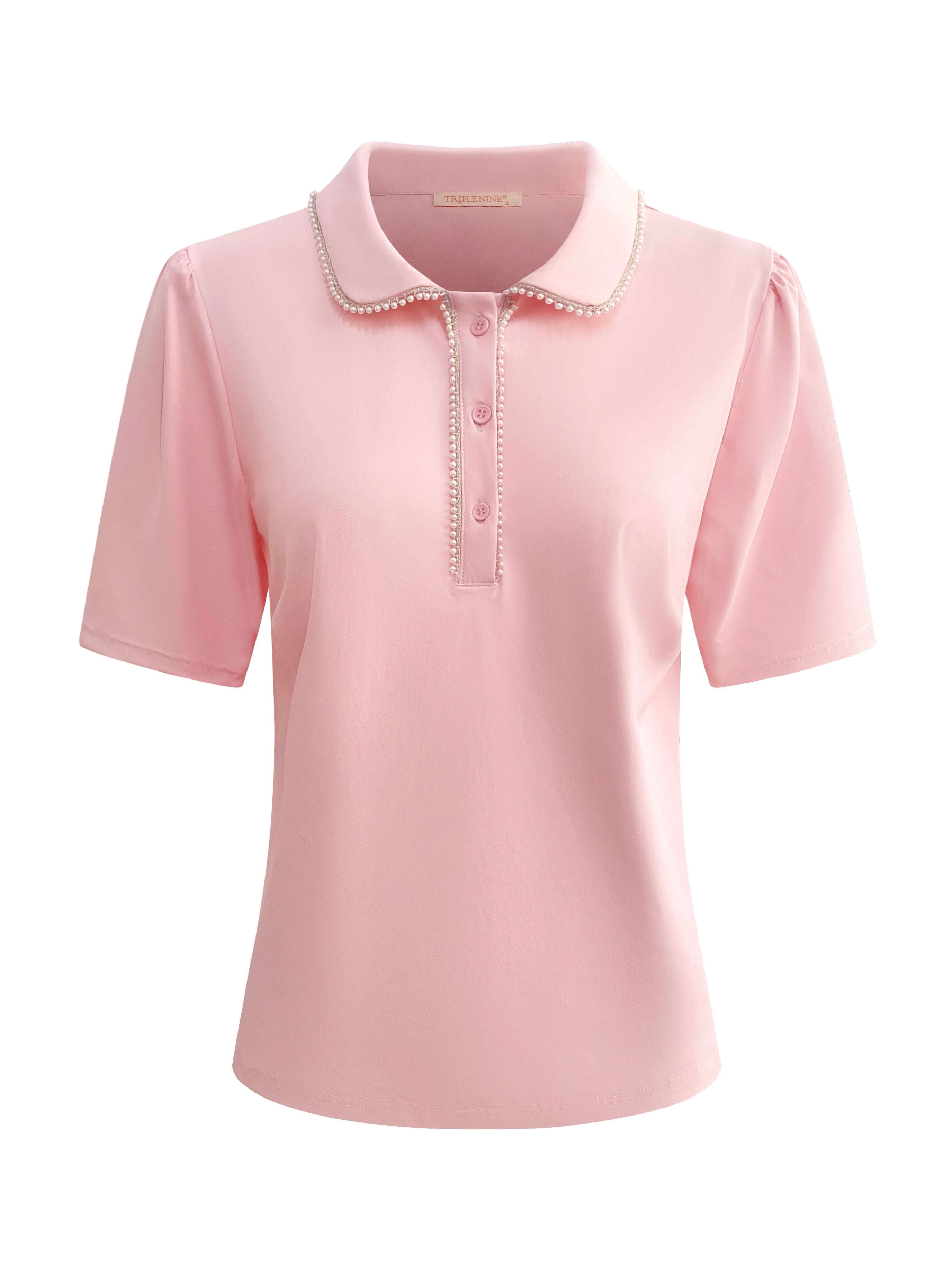 Triple Nine - Travel Top Cherie Poederroze - 6941 top - Est Voilà