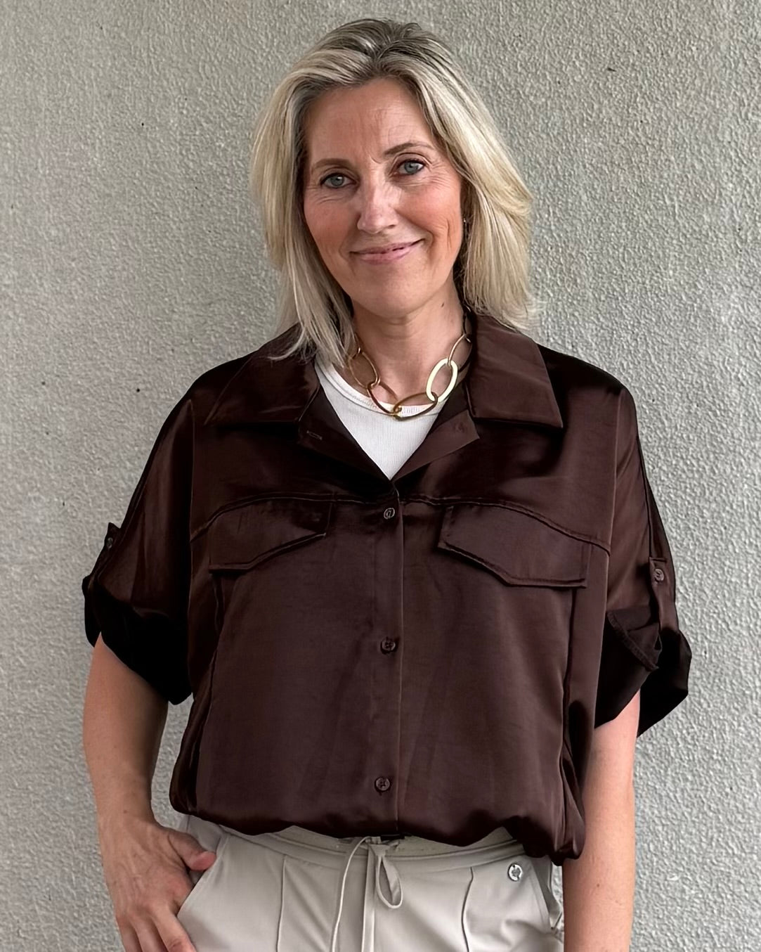 Est Voilà - Blouson Monique Donkerbruin