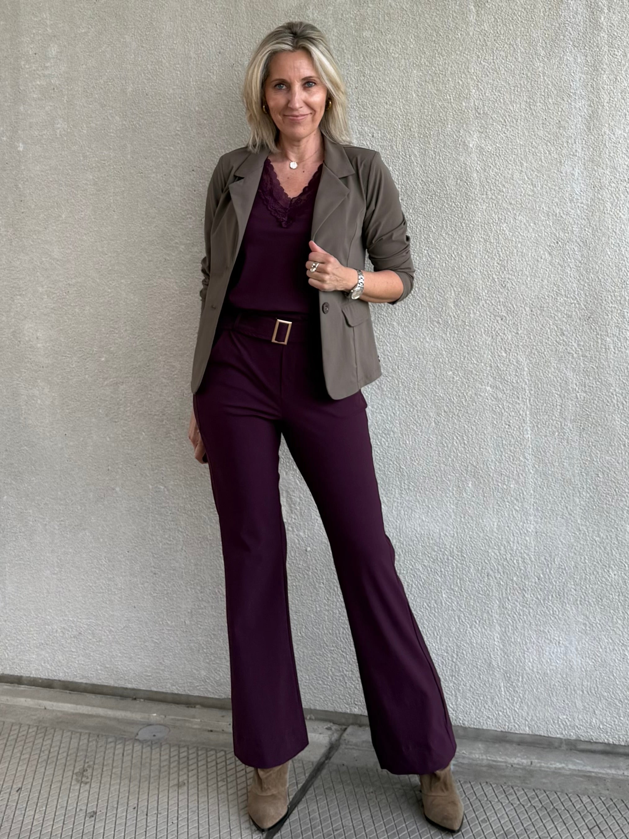 Triple Nine - Travel Blazer Francis Taupe - 3101 Blazer - Est Voilà