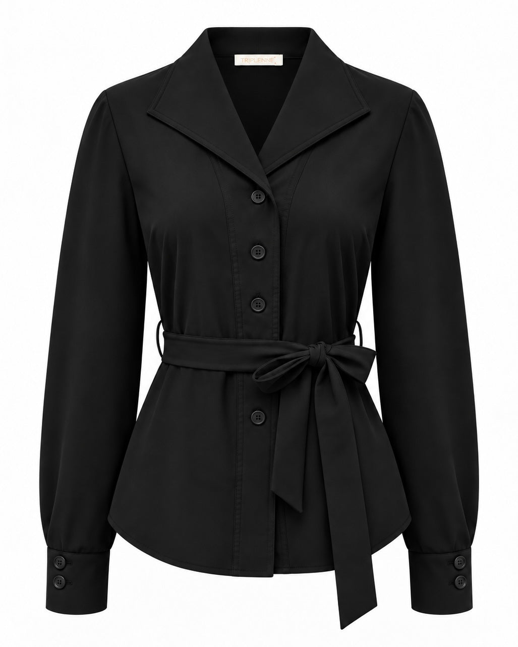 Triple Nine - Travel Blouse Charlot Zwart - 5949 Blouse - Est Voilà