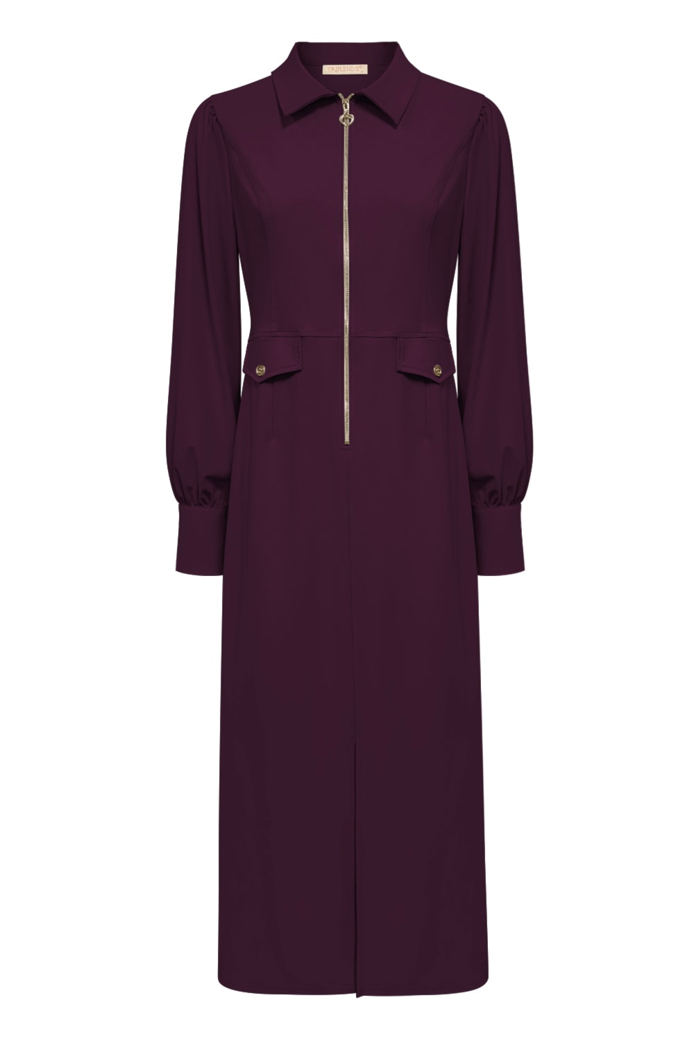 Travel Jurk Melinna Aubergine - 51814