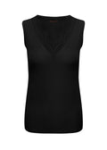 Triple Nine - Cashmere Top Sisi Zwart - 9005 top - Est Voilà