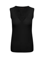Triple Nine - Cashmere Top Sisi Zwart - 9005 top - Est Voilà