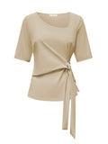 Triple Nine - Travel Top Silvi Beige - 6944 top - Est Voilà