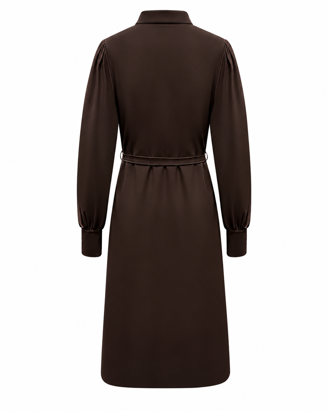 Triple Nine - Travel Jurk Retro Donkerbruin - 51841 Jurk - Est Voilà
