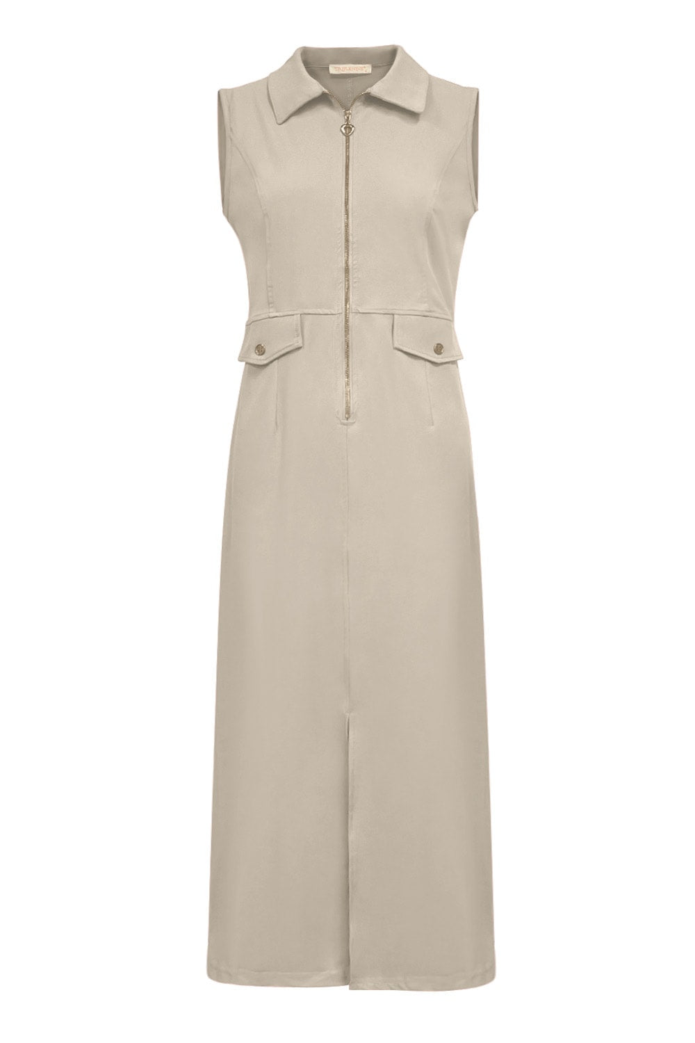 Triple Nine - Travel Jurk Melina Beige - 51806 Jurk - Est Voilà