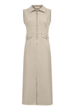 Triple Nine - Travel Jurk Melina Beige - 51806 Jurk - Est Voilà