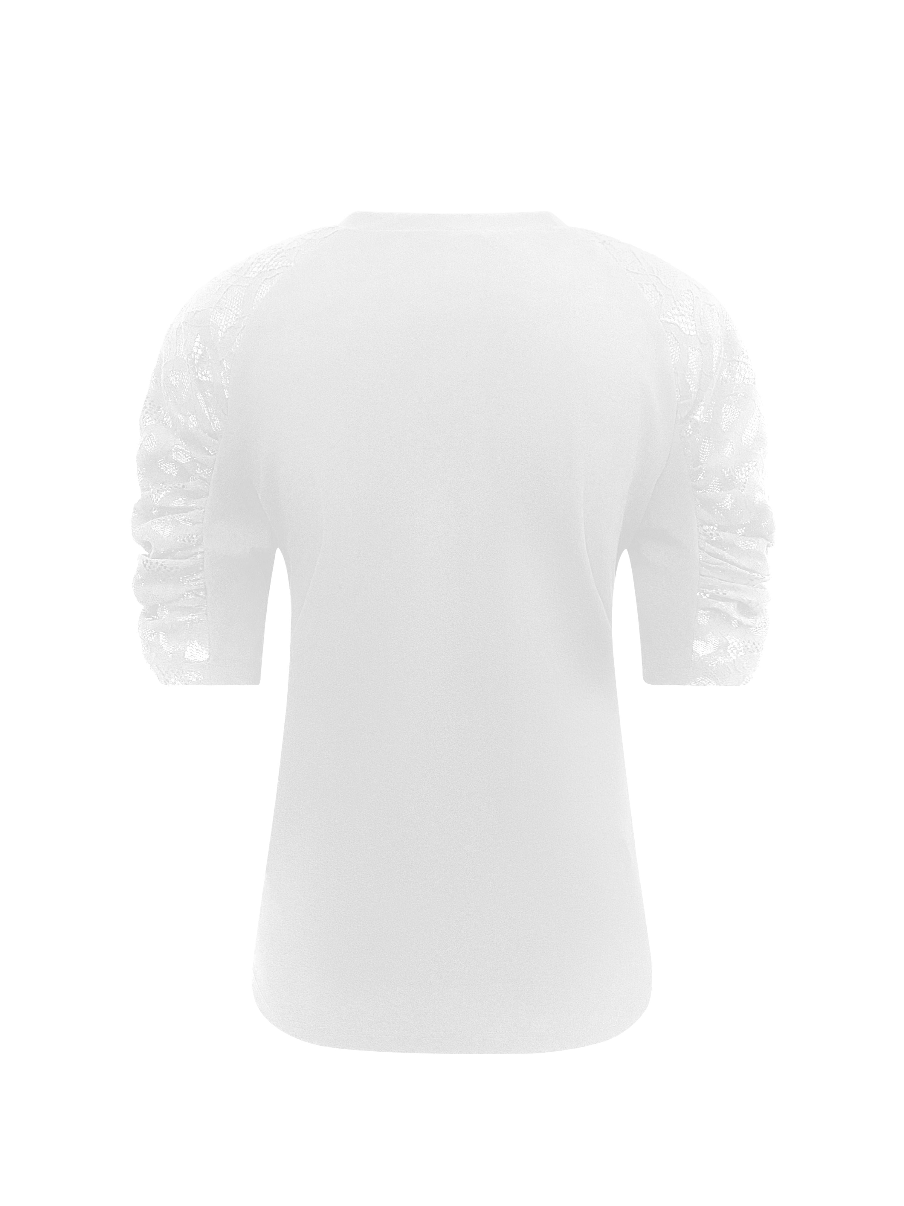 Triple Nine - Travel Top Ruth Wit - 6949 top - Est Voilà