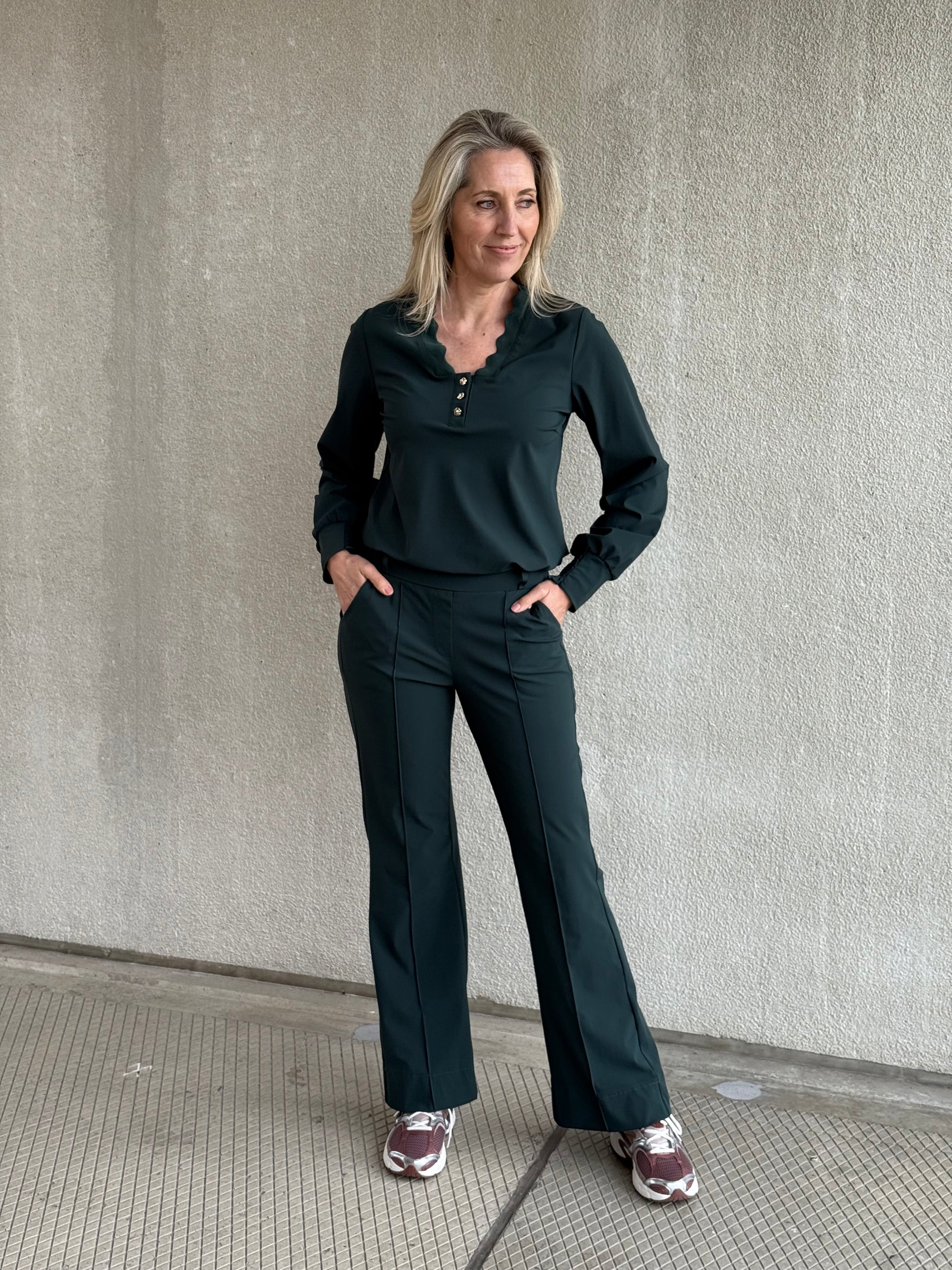 Travel Top Laura Groen - 6933