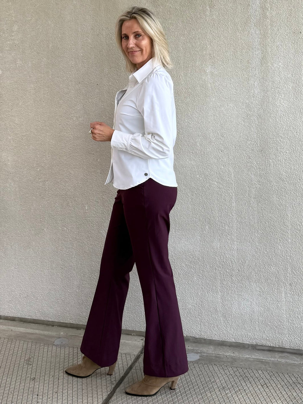 Triple Nine - Travel Blouse Moon Wit - 5919 Blouse - Est Voilà