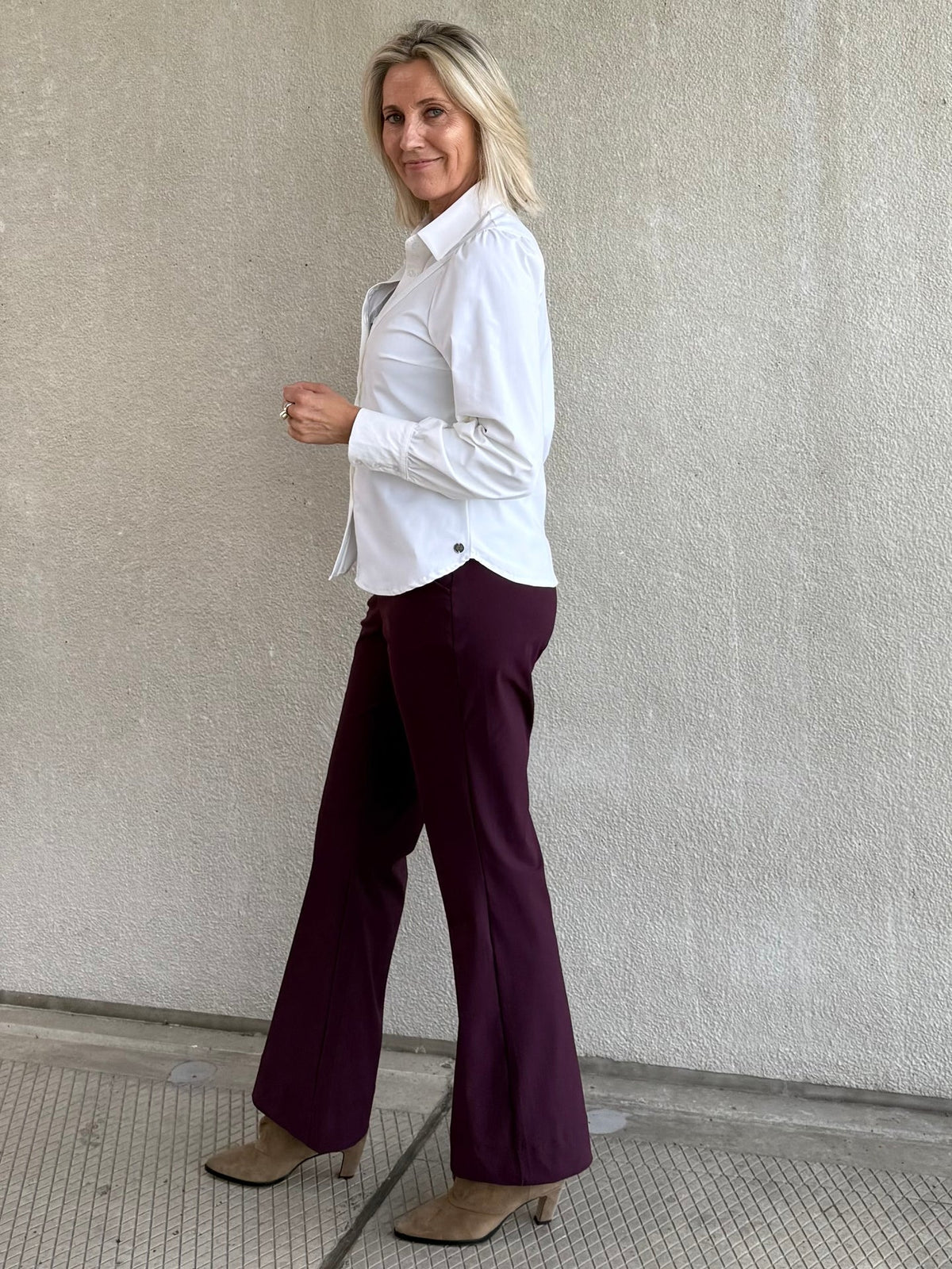 Triple Nine - Travel Blouse Moon Wit - 5919 Blouse - Est Voilà