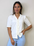 Triple Nine - Travel Blouse Camille Wit - 5931 Blouse - Est Voilà