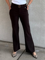 Triple Nine - Travel Broek Joy Donkerbruin - 3002 Broek - Est Voilà