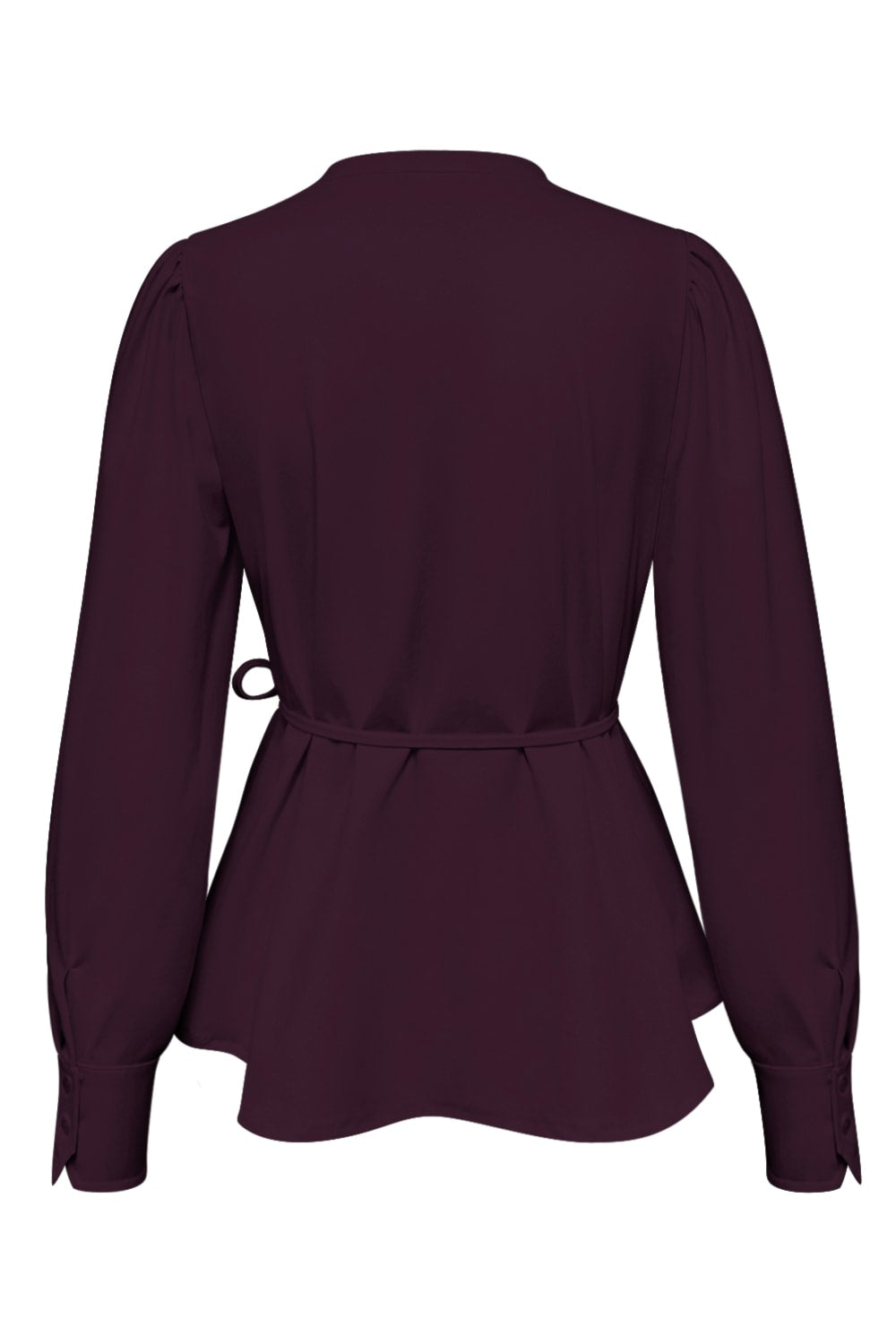 Travel Blouse Ajour Aubergine - 5925