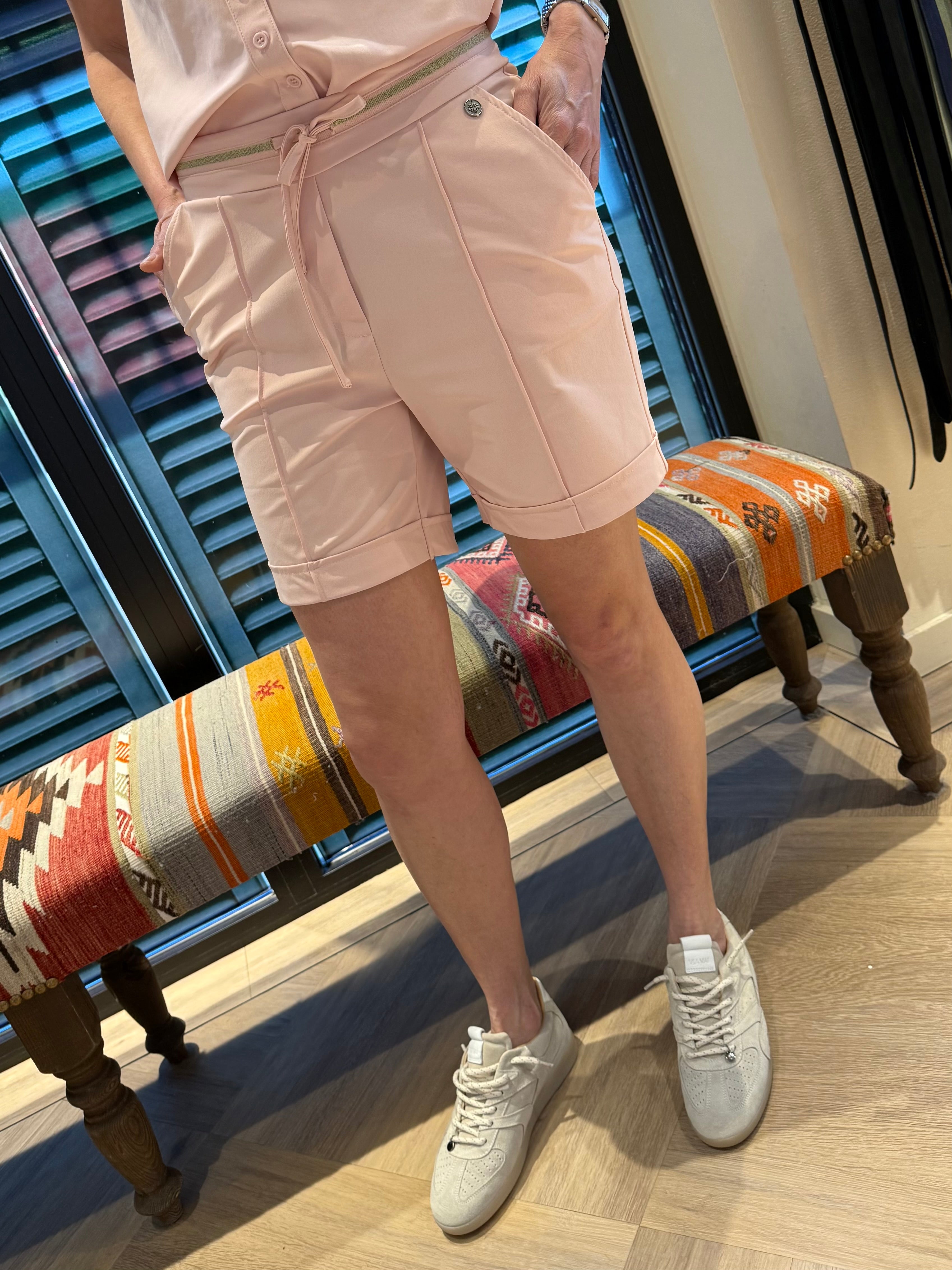 Triple Nine - Travel Korte Broek Goldie Poederroze - 2504 Broek - Est Voilà