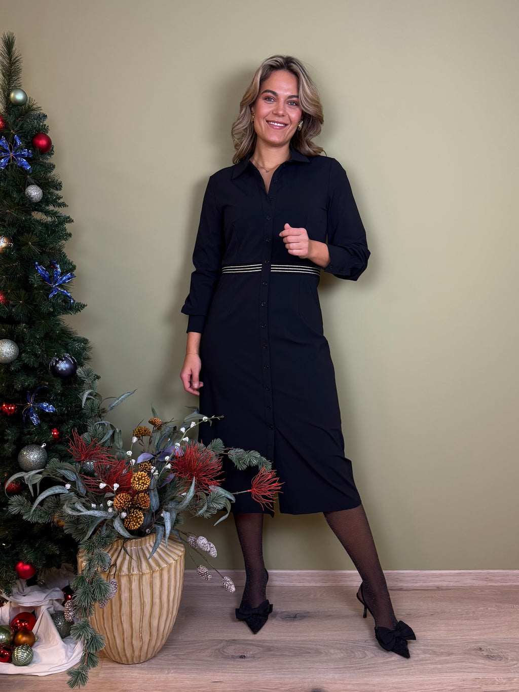 Triple Nine - Travel Jurk Cameron Zwart - 51811 Jurk - Est Voilà