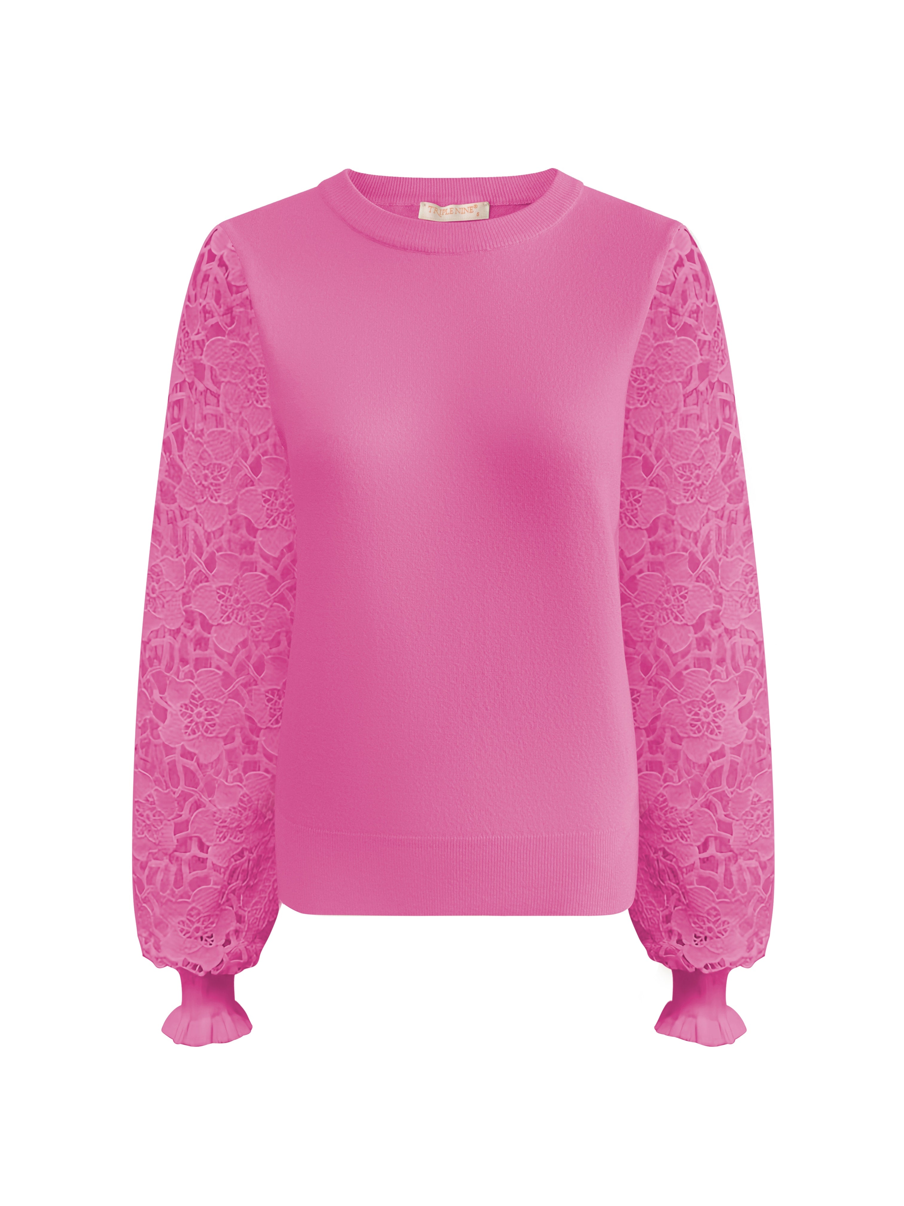 Triple Nine - Trui Louise Fuchsia - 9006 trui - Est Voilà