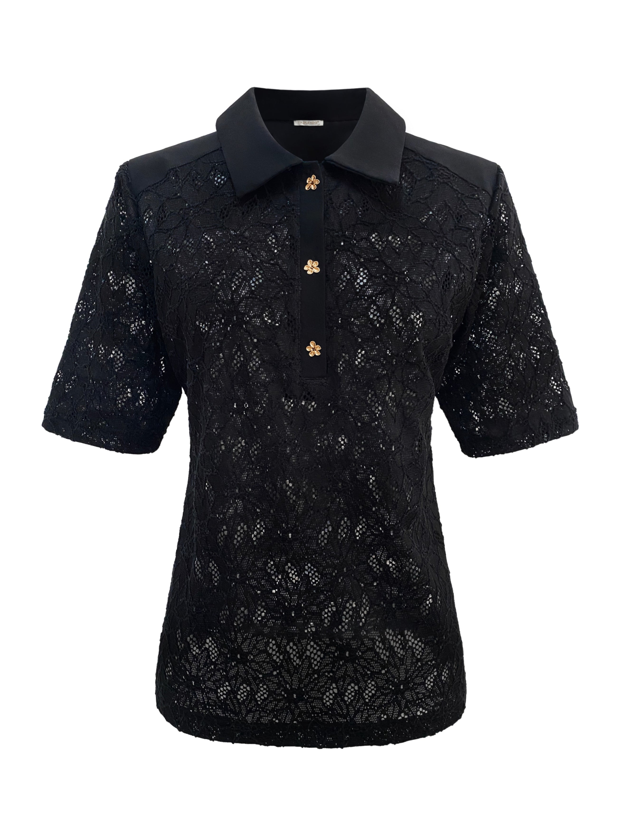 Triple Nine - Travel Top Merel Zwart - 6948 top - Est Voilà