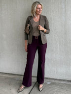 Triple Nine - Kanten Top Lucy Taupe Top - Est Voilà