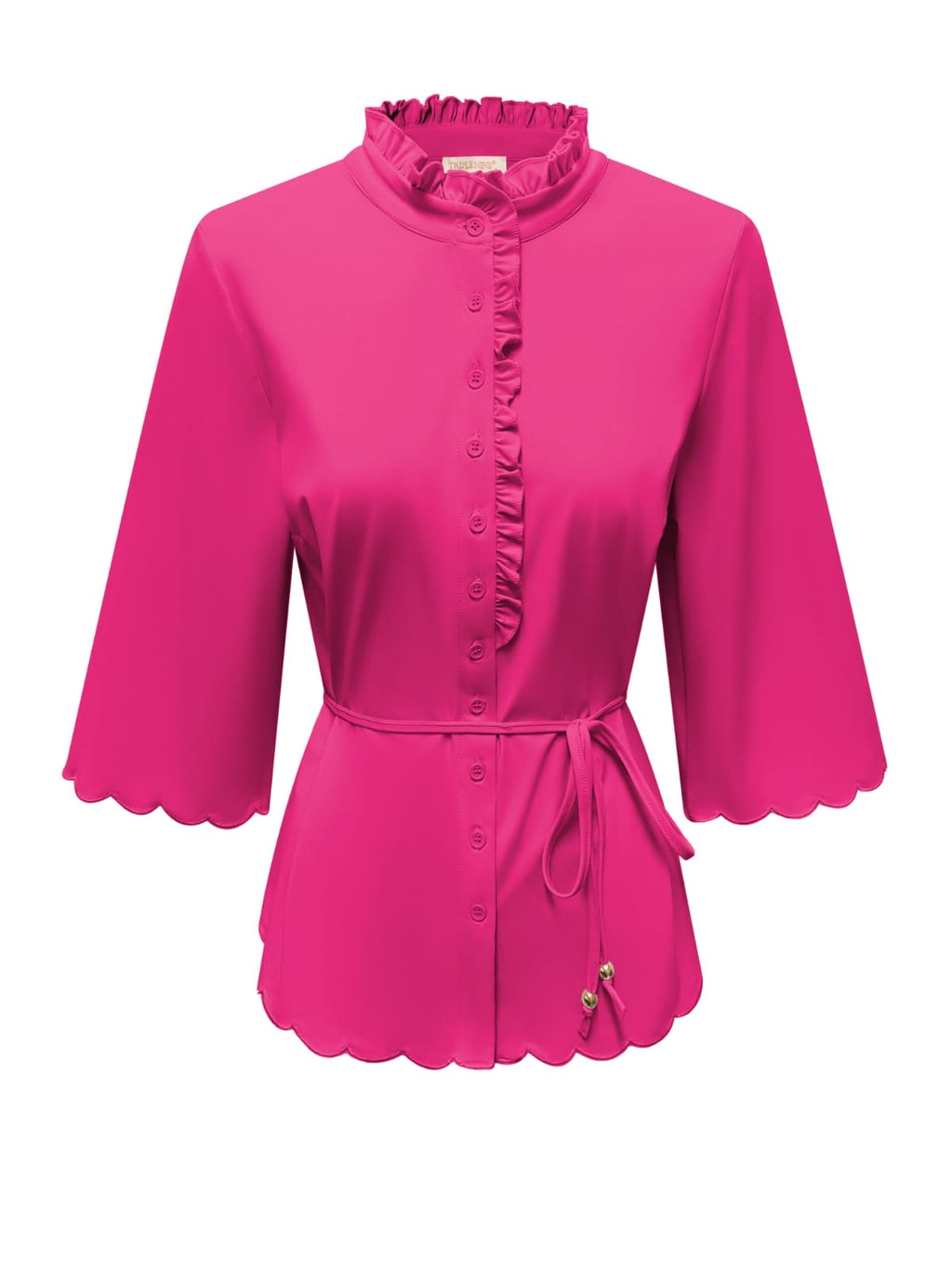 Triple Nine - Travel Blouse Chloé Fuchsia - 5937 Blouse - Est Voilà