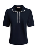 Triple Nine - Travel Top Cherie Navy - 6941 top - Est Voilà