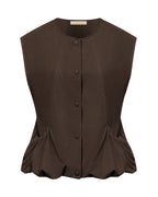 Triple Nine - Bodywarmer Bo Donkerbruin - 92428 Jas - Est Voilà