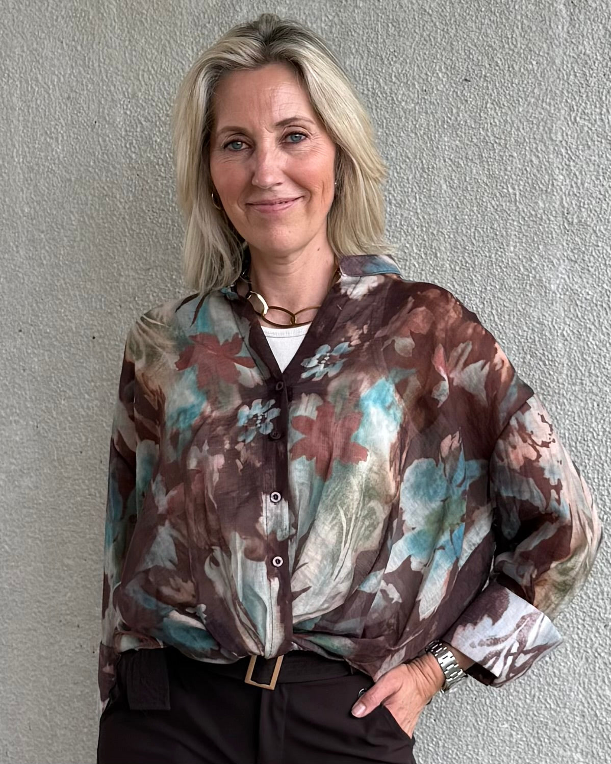 Est Voilà - Blouse Dani Bruin Dessin