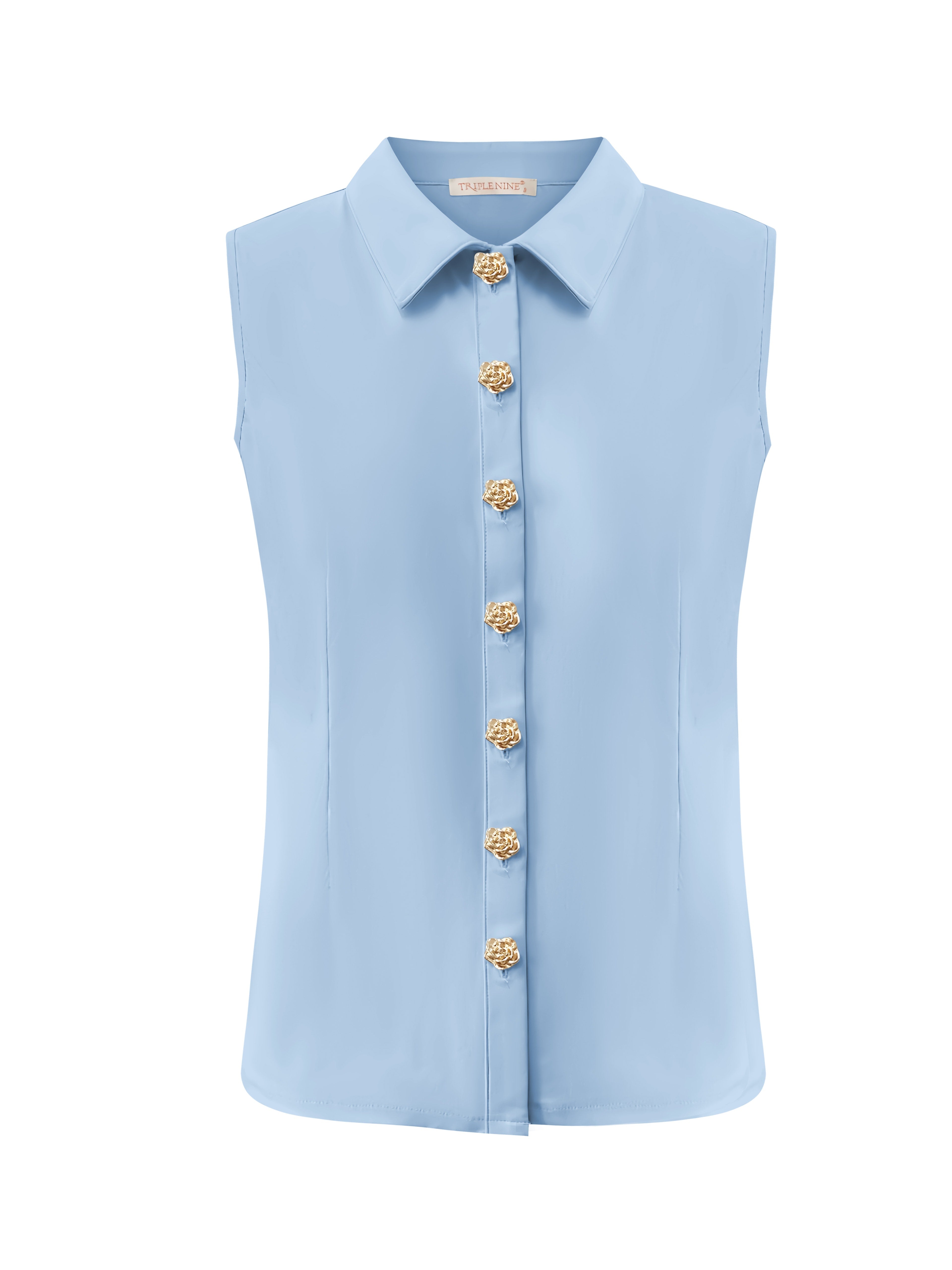 Triple Nine - Travel Blouse Marien Lichtblauw - 5932 Blouse - Est Voilà