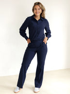 Travel Blouse Moon Navy - 5919 Blouse - Est Voilà