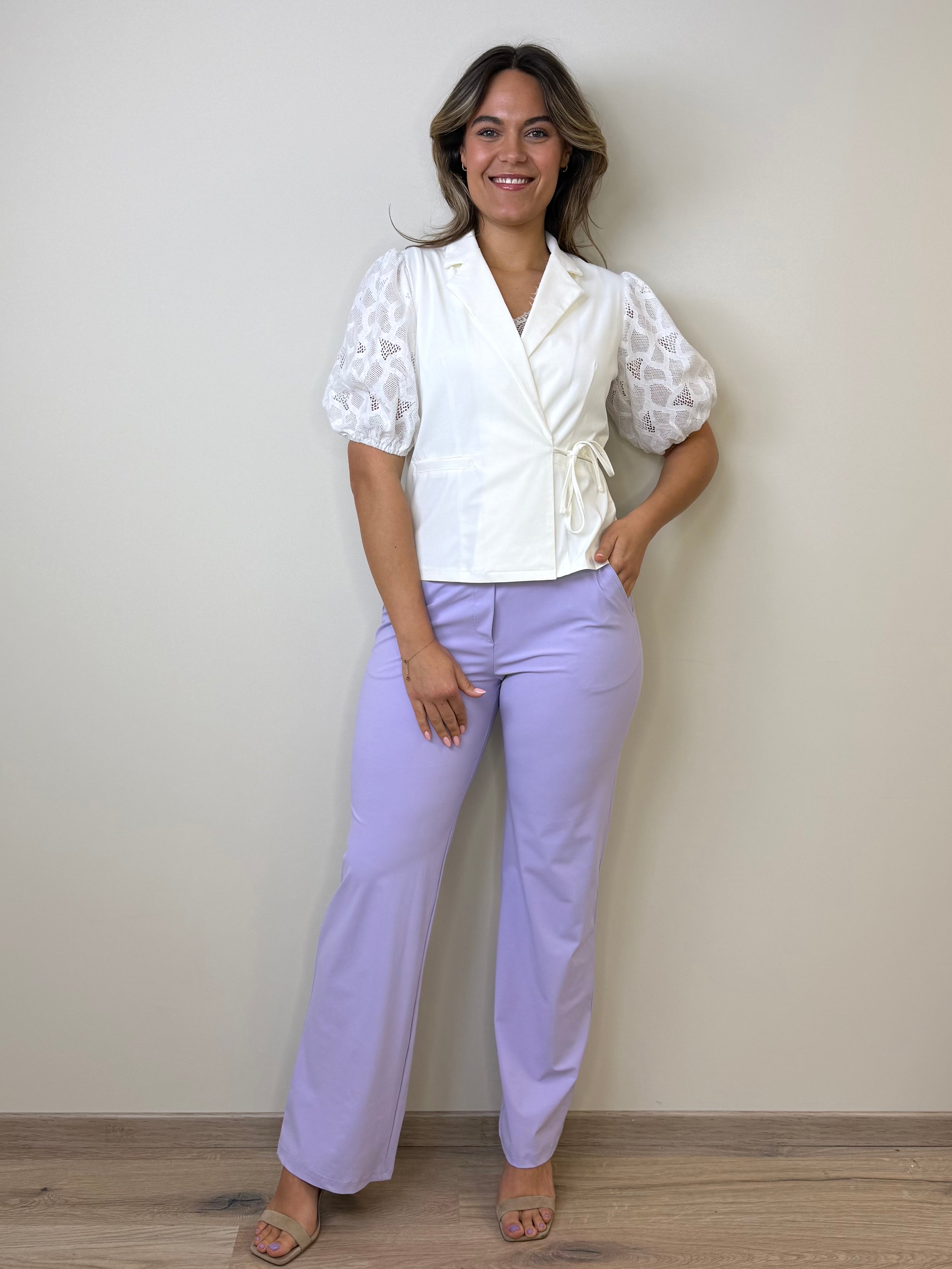 Triple Nine - Travel Blazer Luay Wit - 3909