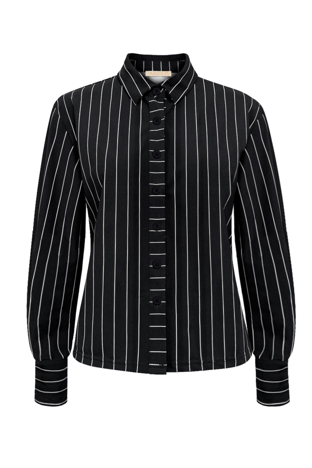 Travel Blouse Chalke Zwart - 5921