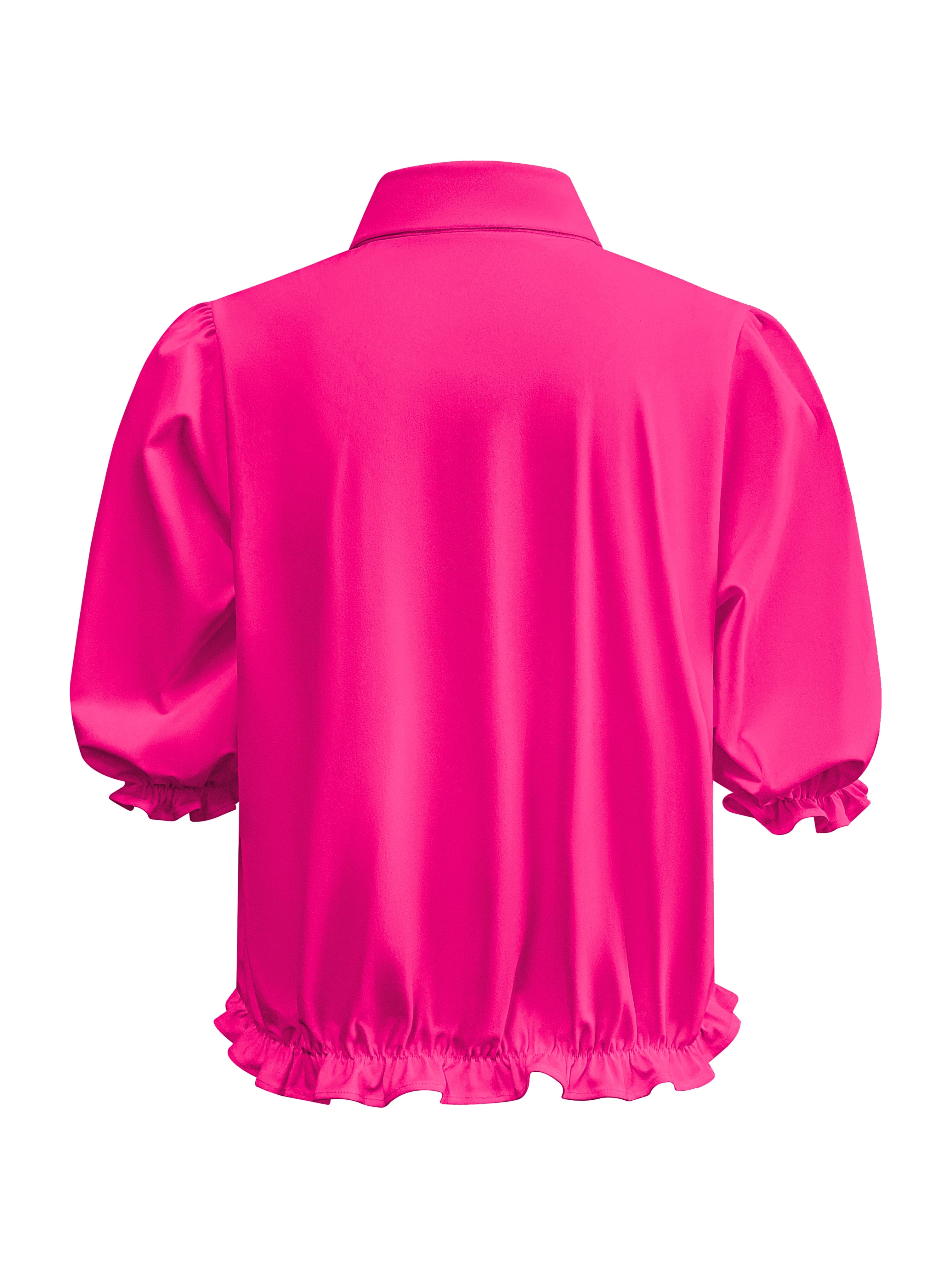 Triple Nine - Travel Blouse Dorée Fuchsia - 5941 Blouse - Est Voilà