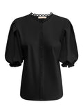 Triple Nine - Travel Blouse Juliette Zwart - 5935 Blouse - Est Voilà