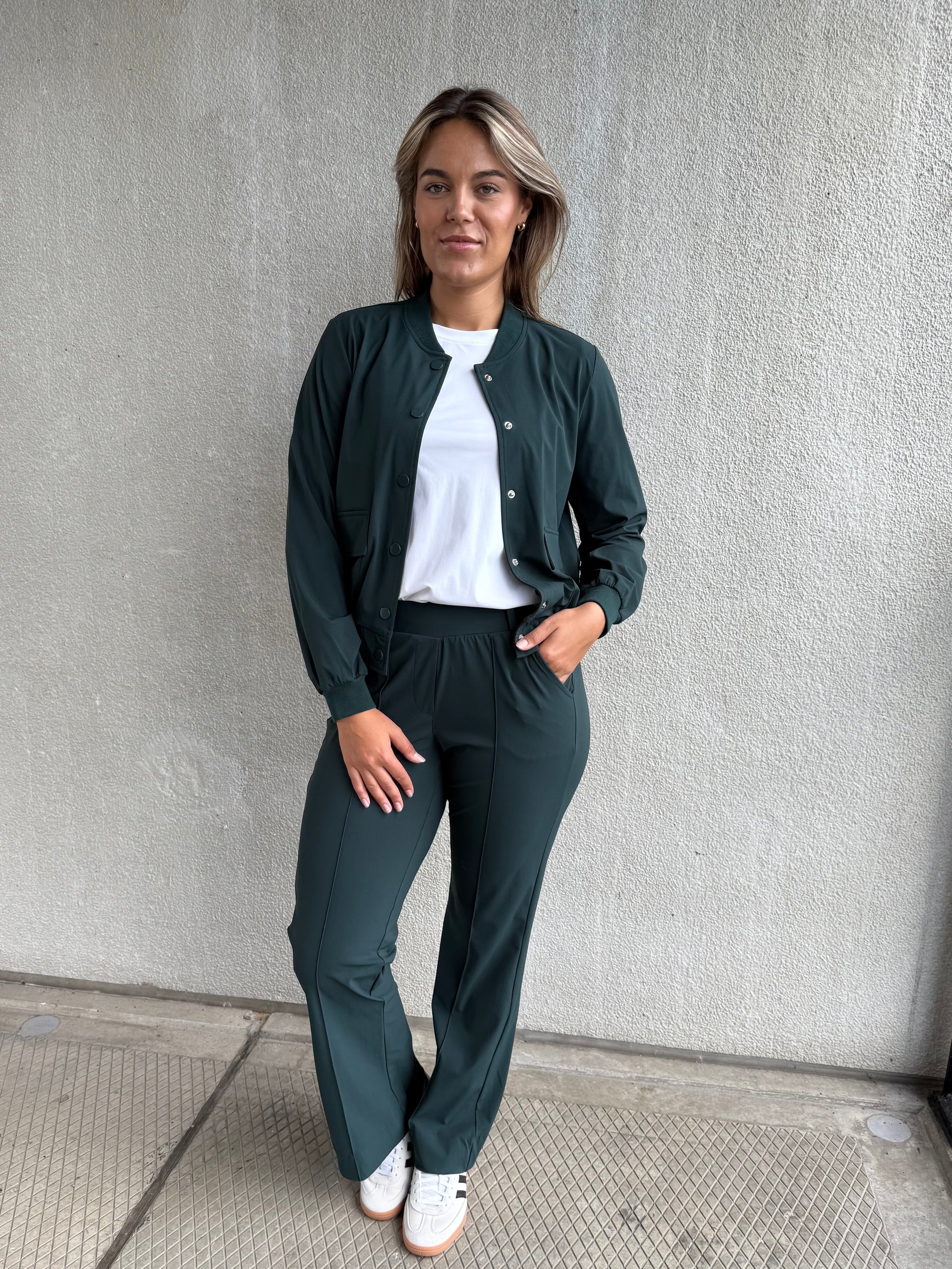Triple Nine - Travel Bomber Kiki Groen - 91101