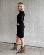 Triple Nine - Travel Jurk Lace Zwart - 51842 Jurk - Est Voilà