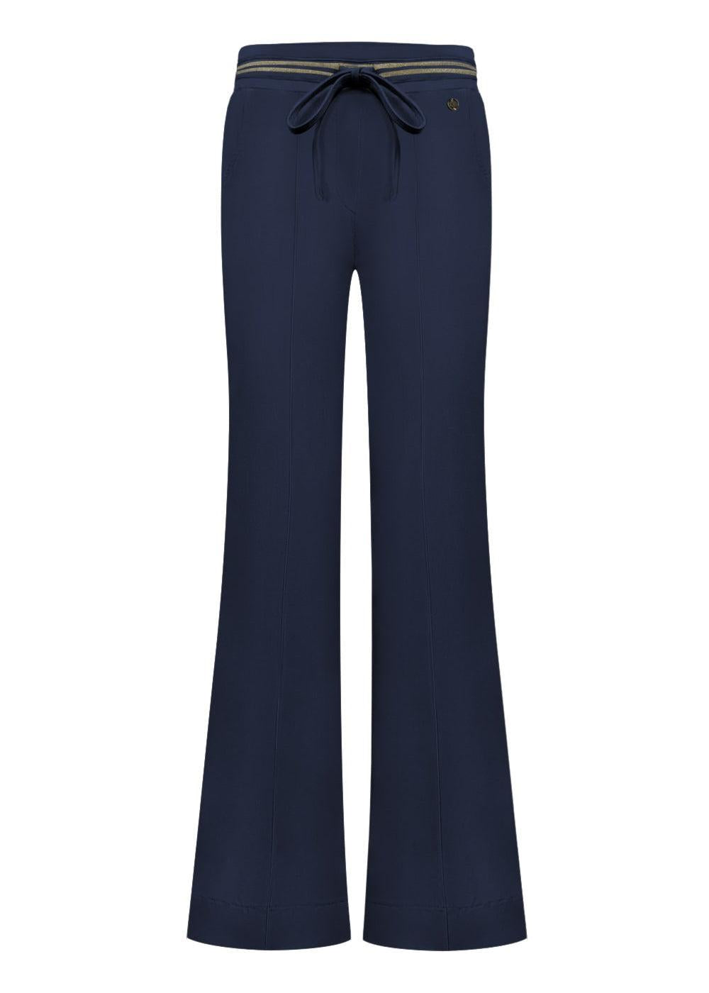 Triple Nine - Travel Broek Anna Navy - 2304 Broek - Est Voilà