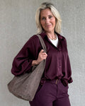 Est Voilà - Tas Croco Taupe