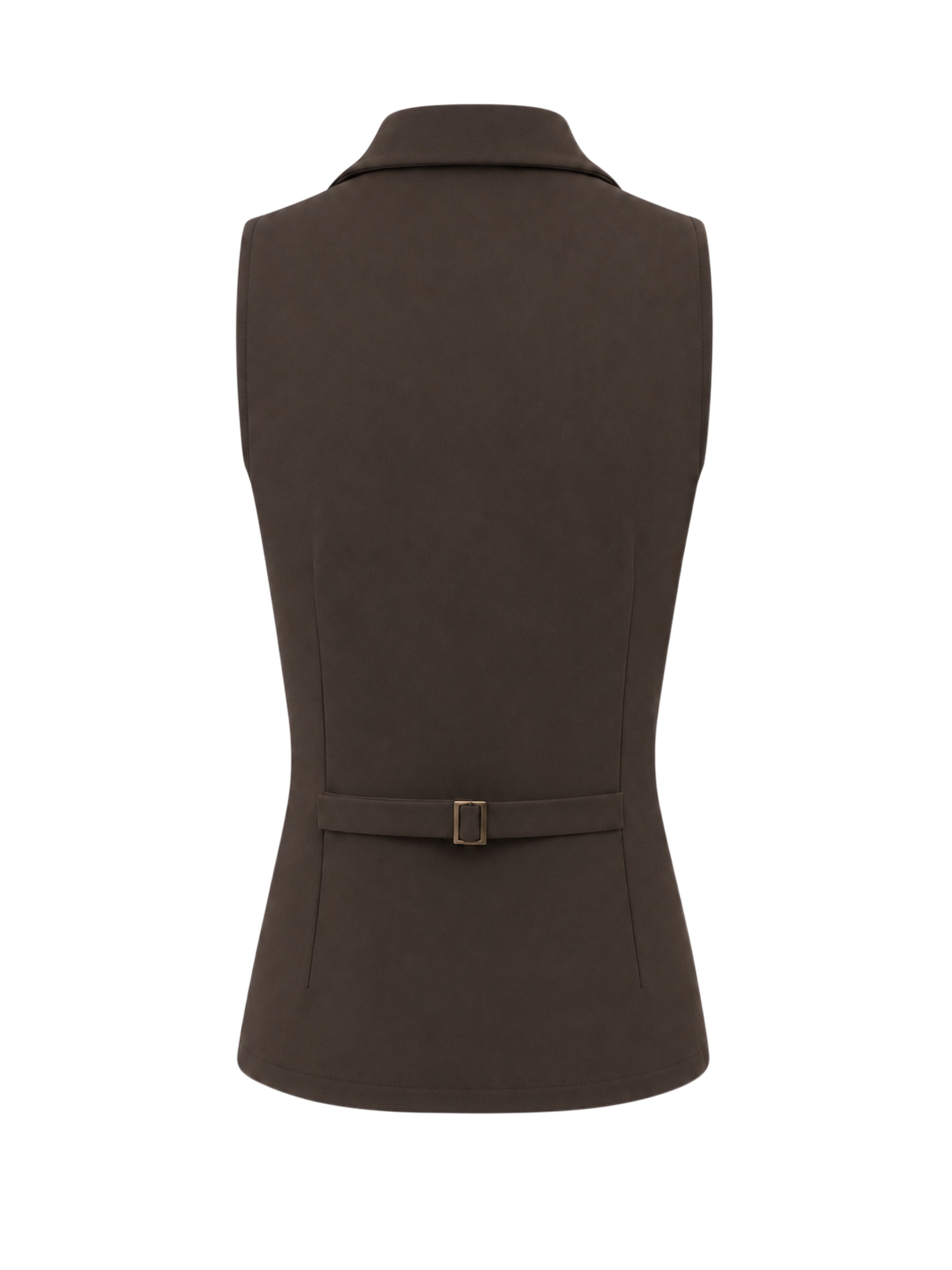 Triple Nine - Travel Gilet Maya Donkerbruin - 92417 Blazer - Est Voilà