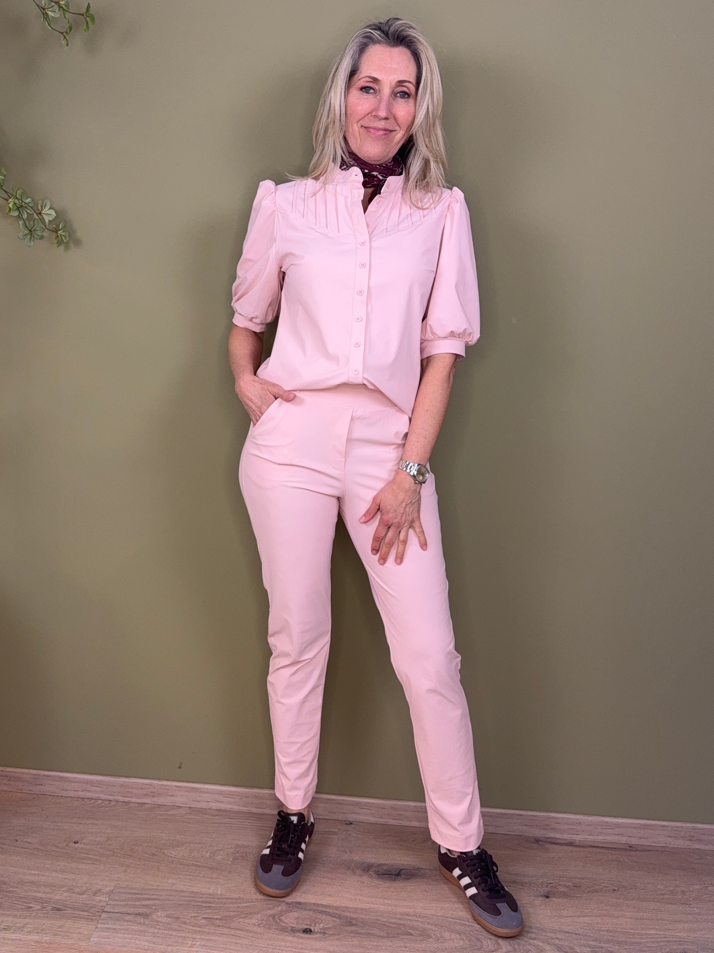 Triple Nine - Travel Blouse Emilie Poederroze - 5934 Blouse - Est Voilà