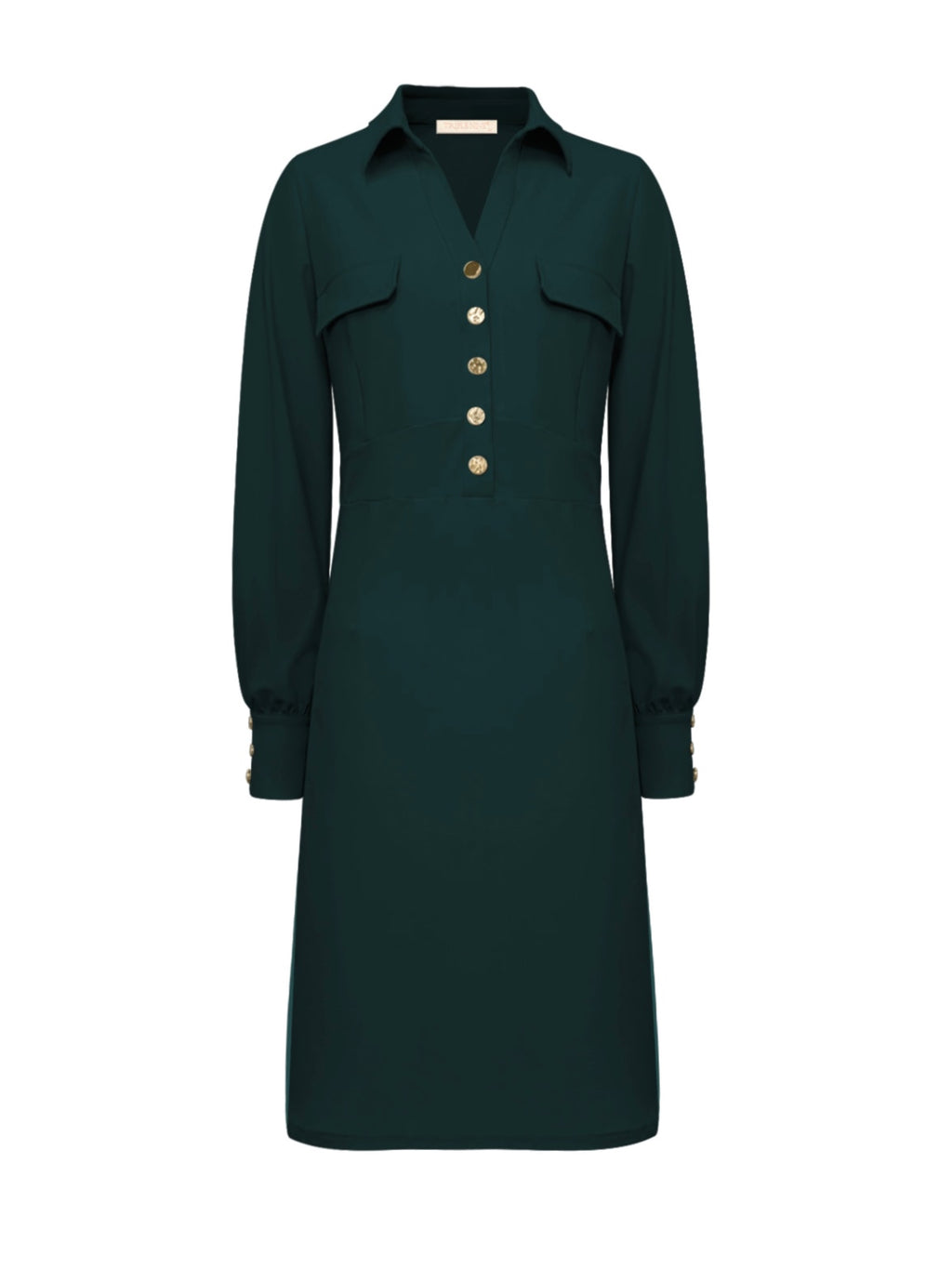 Triple Nine - Travel Jurk Melin Groen - 51810 Jurk - Est Voilà