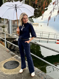 Triple Nine - Travel Blouse Chloé Navy - 5937 Blouse - Est Voilà