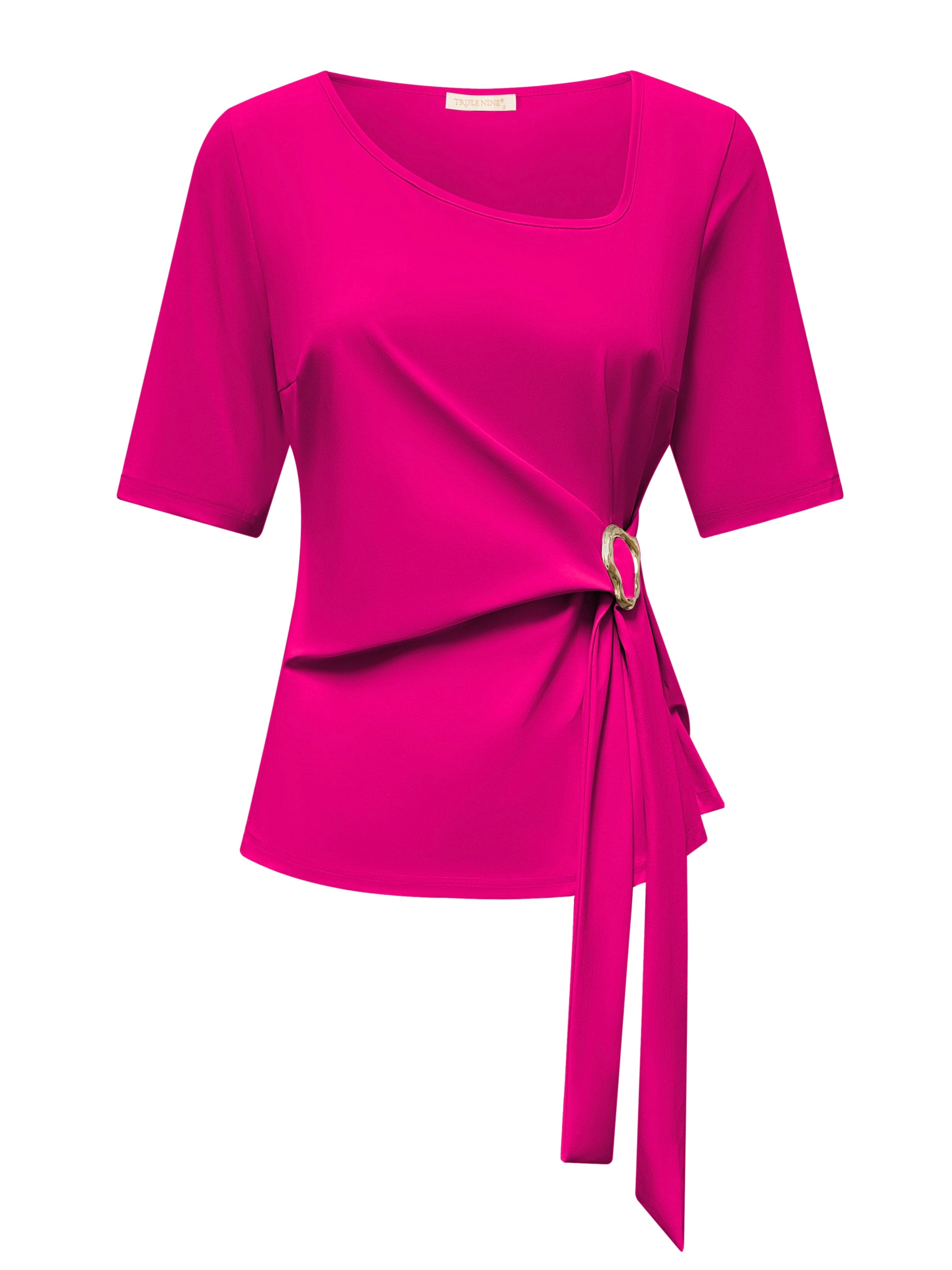 Triple Nine - Travel Top Silvi Fuchsia - 6944 top - Est Voilà