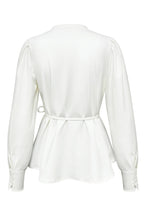 Travel Blouse Ajour Wit - 5925 Blouse - Est Voilà
