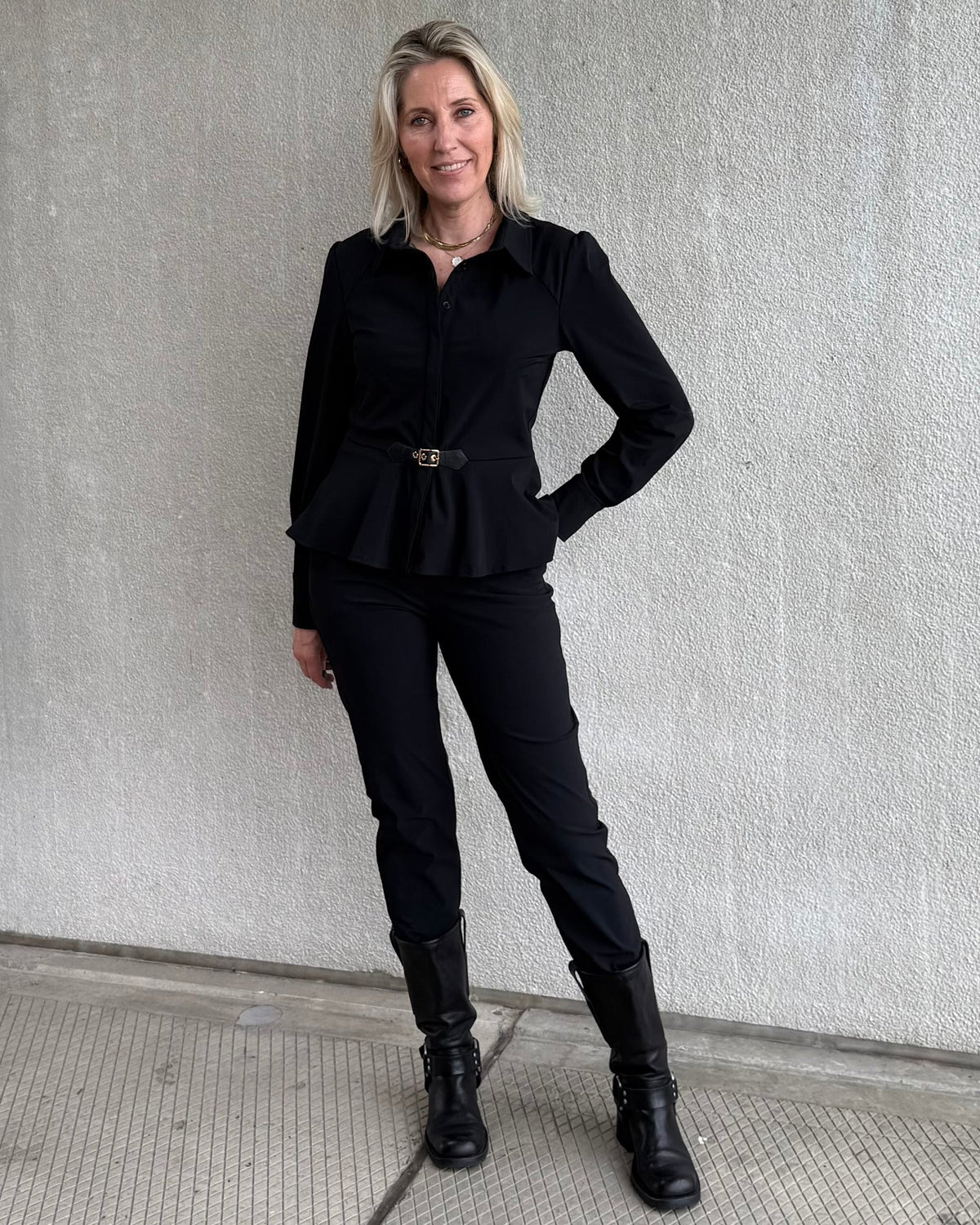 Triple Nine - Travel Blouse Simona Zwart - 5950 Blouse - Est Voilà