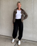 Triple Nine - Travel Broek Balloon Zwart - 3004 Broek - Est Voilà