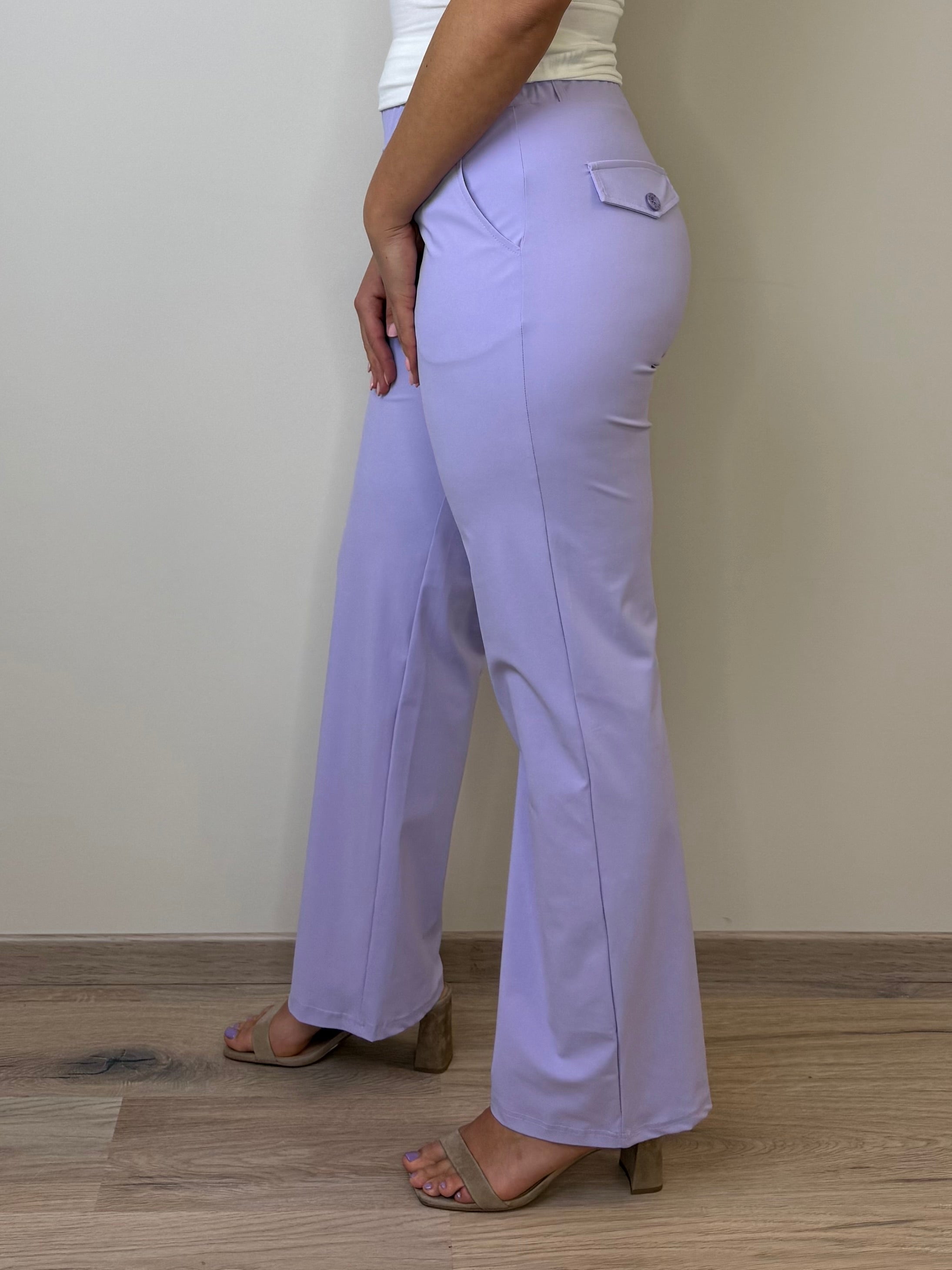Triple Nine - Travel Broek Mirte Lila - 2701 Broek - Est Voilà